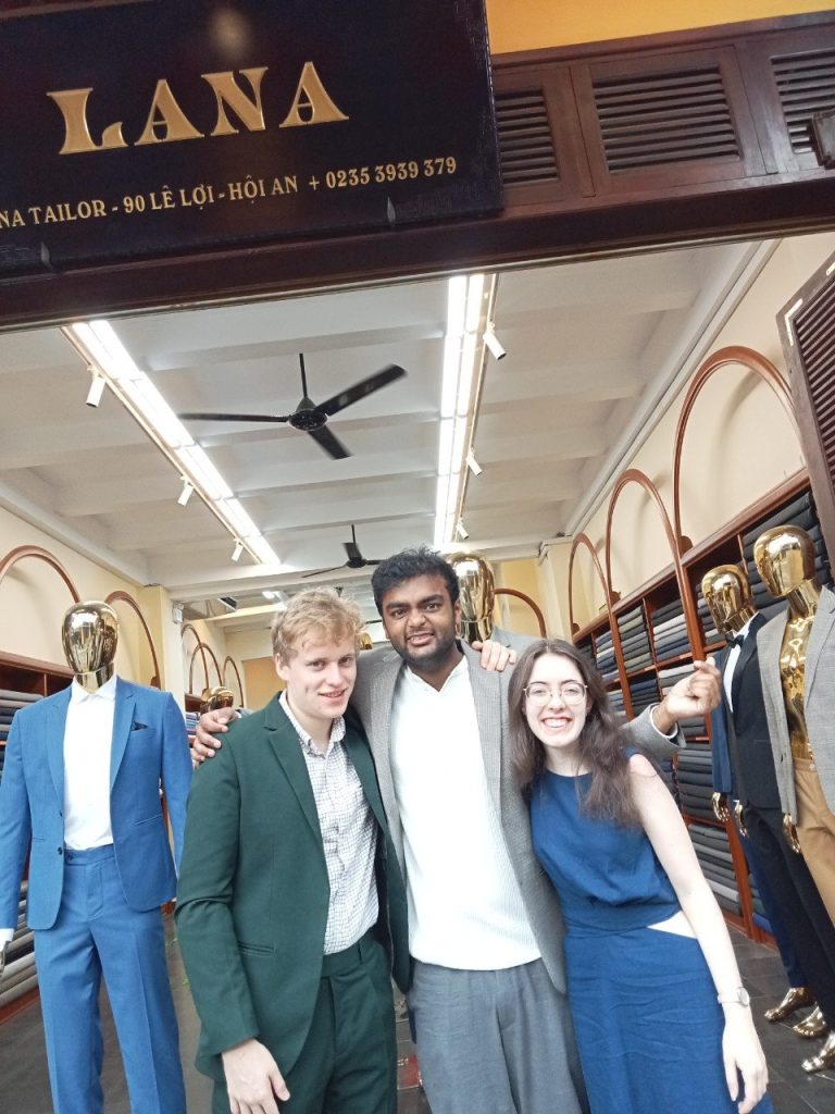 How much for a tailor made suit in hoi an